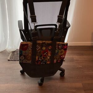 Free People Multicolor Embroidered Tote Bag